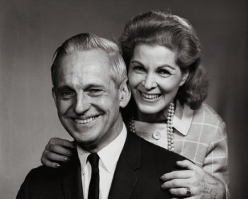 Portrait of a senior couple smiling Poster Print - Item # VARSAL2559958