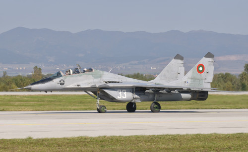 A Bulgarian Air Force MiG-29, Bulgaria Poster Print - Item # VARPSTGCA100531M