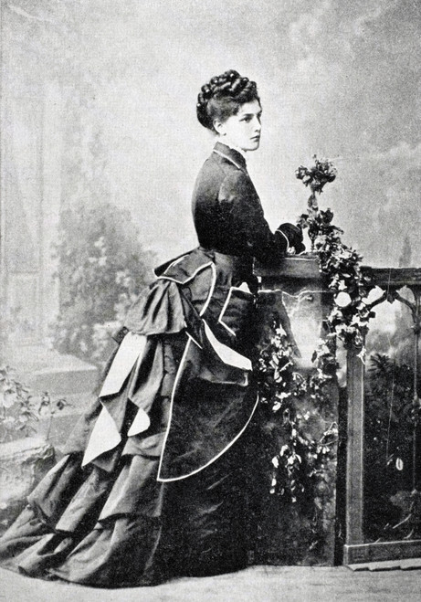 Miss Jenny Jerome Aka Lady Randolph Churchill 1854 To 1921 Mother Of Sir Winston Churchill From A Roving Commission By Winston S. Churchill Published By Scribners 1930 PosterPrint - Item # VARDPI1861750