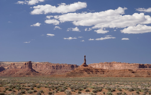 A Tall Rock Formation Along The Cliffs; Utah, Usa PosterPrint - Item # VARDPI1869061