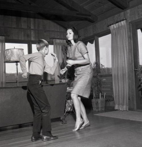 Mother dancing with son Poster Print - Item # VARSAL255418100