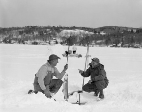 Ice Fishing Poster Print - Item # VARSAL255416255