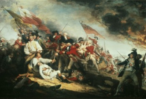 The Death of General Warren at the Battle of Bunker Hill  17 June 1775  1786  John Trumbull  Oil on canvas  Yale University Art Gallery  New Haven  CT  USA Poster Print - Item # VARSAL9003029