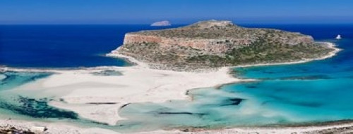 Balos Beach  Gramvousa Peninsula  Crete  Greece Poster Print by Panoramic Images (32 x 12) - Item # PPI158441