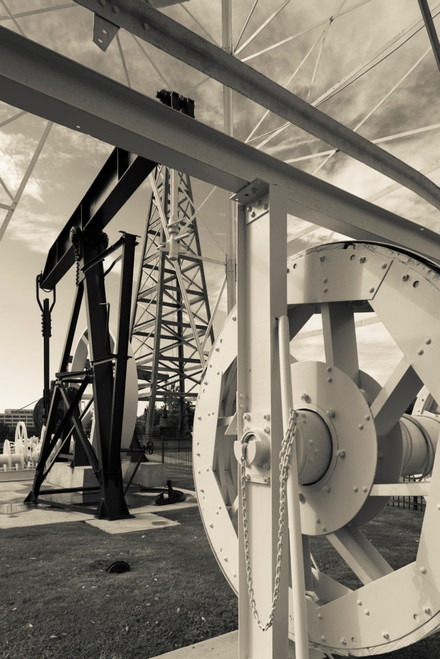 Oil drilling display at Oklahoma History Center, Oklahoma City, Oklahoma, USA Poster Print - Item # VARPPI167141