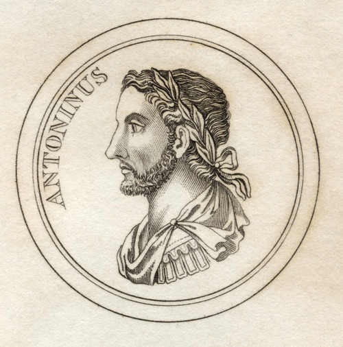 Titus Aurelius Fulvius Boionius Arrius Antoninus Pius 86Ad _ 161Ad Roman Emperor From The Book Crabbs Historical Dictionary Published 1825 PosterPrint - Item # VARDPI1855467