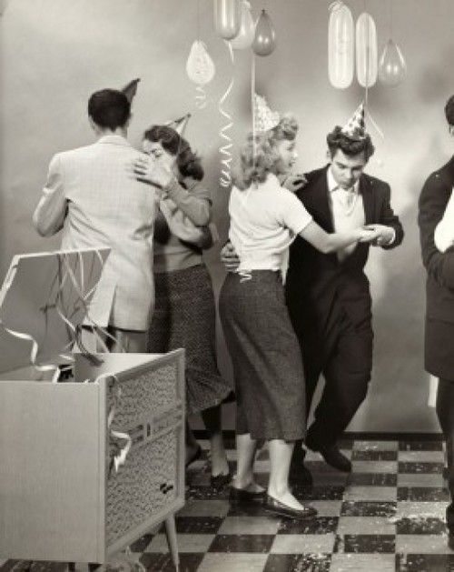 Teenagers dancing at a party Poster Print - Item # VARSAL2553222