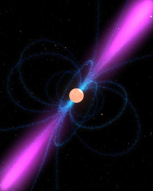 Illustration of a pulsar Poster Print - Item # VARPSTSTK202014S