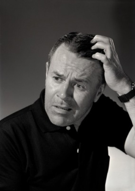 Men scratching his head and looking away Poster Print - Item # VARSAL255416246