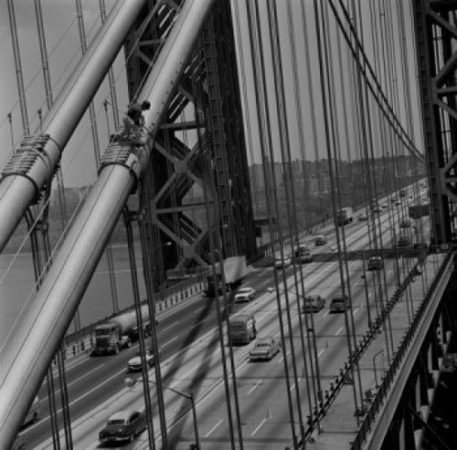 USA  New York State  New York City  George Washington Bridge Poster Print - Item # VARSAL255424834