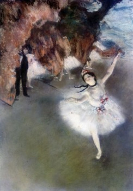 Dancer On the Stage L'etoile  by Edgar Degas 1834-1917  France  Paris  Musee d'Orsay  Circa 1878 Poster Print - Item # VARSAL900102487