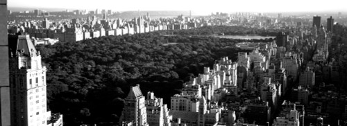 High angle view of buildings in a city, Central Park, Manhattan, New York City, New York State, USA Poster Print - Item # VARPPI171560