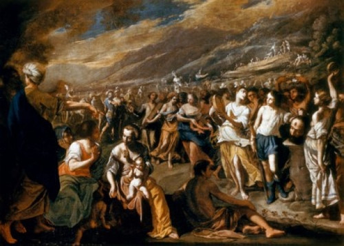 Israelites Celebrating  The  Cavallino  Bernardo Poster Print - Item # VARSAL9009749
