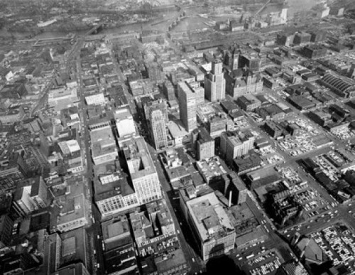Aerial view of a city  Minneapolis  Minnesota  USA Poster Print - Item # VARSAL25546224