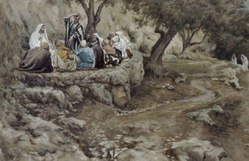 The Charge to Peter   James Tissot Poster Print