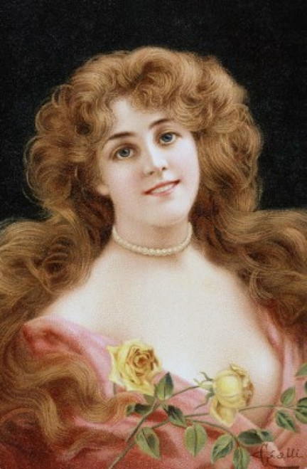 Portrait Nostalgia Cards Poster Print