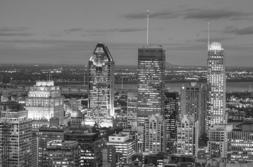 Montreal skyline; Montreal, Quebec, Canada PosterPrint - Item # VARDPI2333729