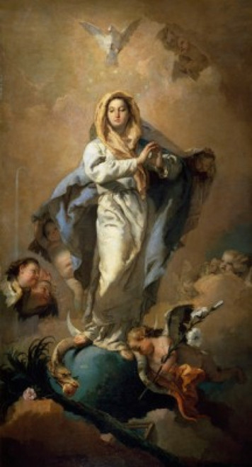 The Conception   Giovanni Battista Tiepolo Poster Print - Item # VARSAL900202