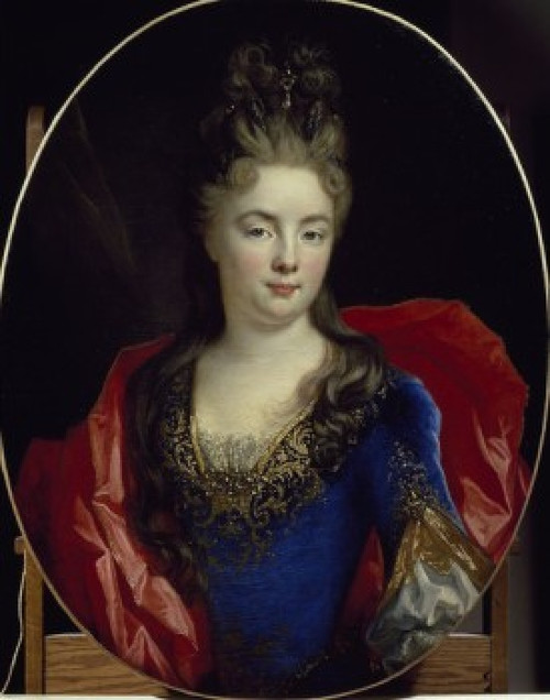 Portrait of the Princess of Rohan by Nicholas de Largilliere  1695   France  Rouen  Musee des Beaux-Arts Poster Print - Item # VARSAL11581998