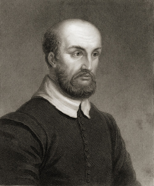 Andrea Palladio Aka Andrea De Pietro Della Gondola, 1508-1580. Italian Architect. From The Book _Gallery Of Portraits? Published London 1833. PosterPrint - Item # VARDPI1858481