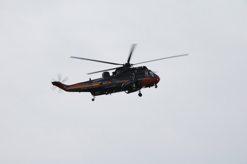 Sea King helicopter of the Belgian Army in flight Poster Print - Item # VARPSTJAE100058M