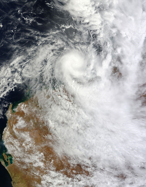 January 11, 2012 - Tropical Cyclone Heidi off the northwestern coast of Australia Poster Print - Item # VARPSTSTK203769S