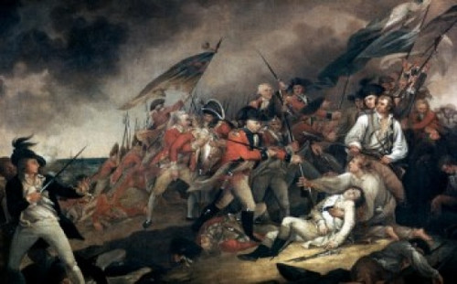 The Death of General Warren at the Battle of Bunker Hill  17 July 1776  John Trumbull  Poster Print - Item # VARSAL2180486316