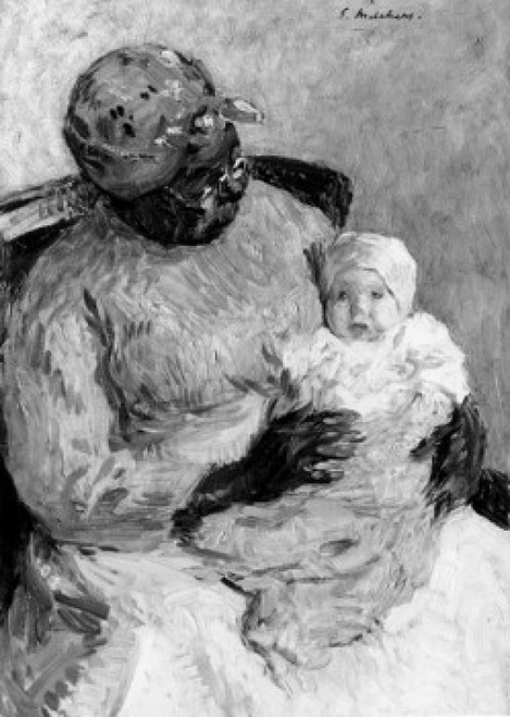 Mammy by Gari Melchers  1860-1932 Poster Print - Item # VARSAL99587104