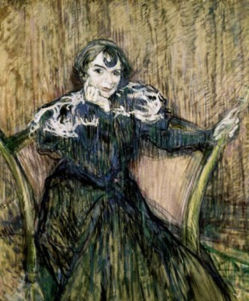 Madame Berthe Bady   Henri de Toulouse-Lautrec  Musee Toulouse-Lautrec  Albi  France Poster Print - Item # VARSAL3815395625