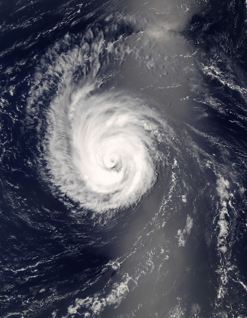 July 10, 2008 - Hurricane Bertha in the mid-Atlantic Ocean Poster Print - Item # VARPSTSTK202083S