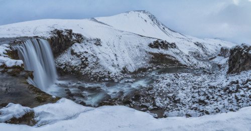 Unnamed waterfall and river in the highlands of Iceland; Iceland PosterPrint - Item # VARDPI12268146