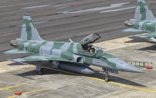 Brazilian Air Force F-5 at Natal Air Force Base, Brazil Poster Print - Item # VARPSTGCA100309M