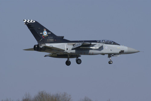 A Panavia Tornado F3 of the Royal Air Force in flight over Florennes, Belgium Poster Print - Item # VARPSTRVP100023M