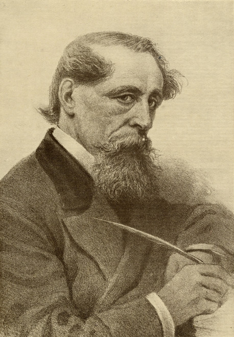 Charles John Huffam Dickens, 1812-1870. English Novelist. From The Book The Masterpiece Library Of Short Stories, English, Volume 7 PosterPrint - Item # VARDPI1857628