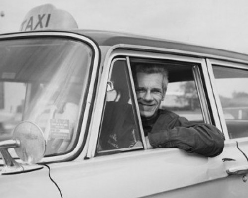 Portrait of a taxi cab driver Poster Print - Item # VARSAL25537207