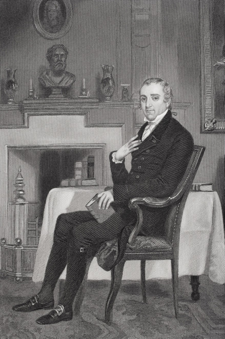 Fisher Ames 1758-1808. American Essayist, Lawyer And Federalist Politician. From Painting By Alonzo Chappel PosterPrint - Item # VARDPI1838836