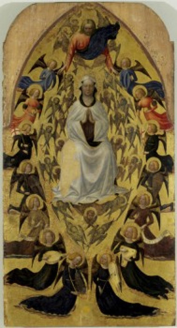 Madonna of the Snow   Masolino da Panicale( c. 1383-c. 1432 /Florentine)   Capodimonte Gallery  Naples Poster Print - Item # VARSAL263696