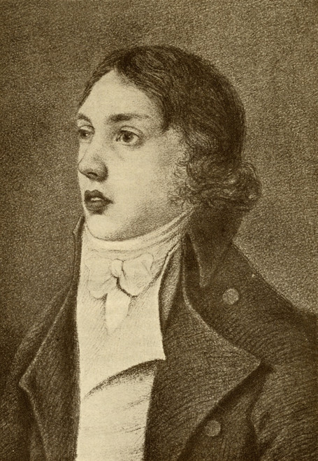 Samuel Taylor Coleridge, 1772-1834. English Poet, Critic And Philosopher. From The Book The Masterpiece Library Of Short Stories, English, Volume 7 PosterPrint - Item # VARDPI1857681