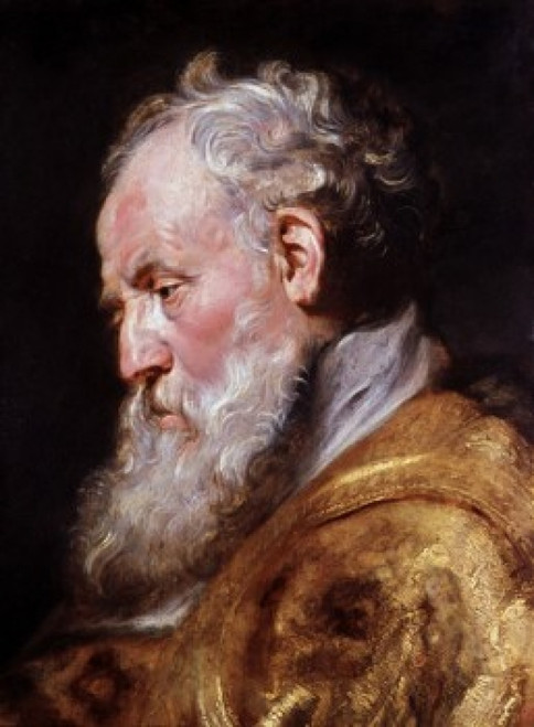Saint Ambrose  Peter Paul Rubens  Oil on Canvas Poster Print - Item # VARSAL900102545