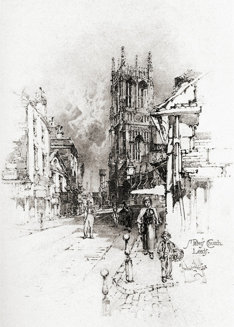 York Minster, York, England In The 19Th Century. From Picturesque History Of Yorkshire, Published C.1900 PosterPrint - Item # VARDPI1958023