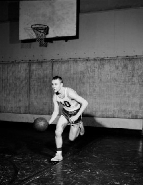 Man playing basketball Poster Print - Item # VARSAL255421949