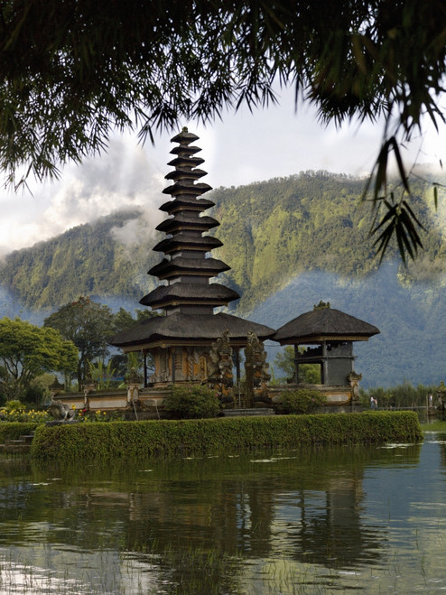 Ulun Danu Temple On Beratan Lake; Bali, Indonesia PosterPrint - Item # VARDPI1846592