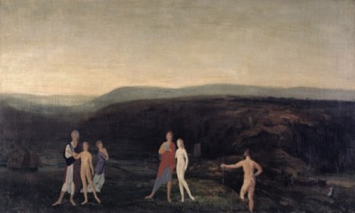 Afterthought of Earth  Arthur Bowen Davies Poster Print - Item # VARSAL260495