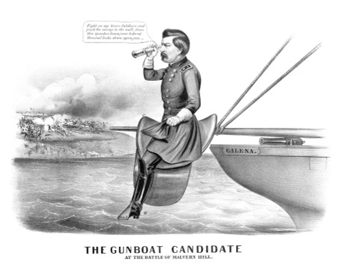 Digitally restored Civil War picture of General George McClellan Poster Print - Item # VARPSTJPA100423M