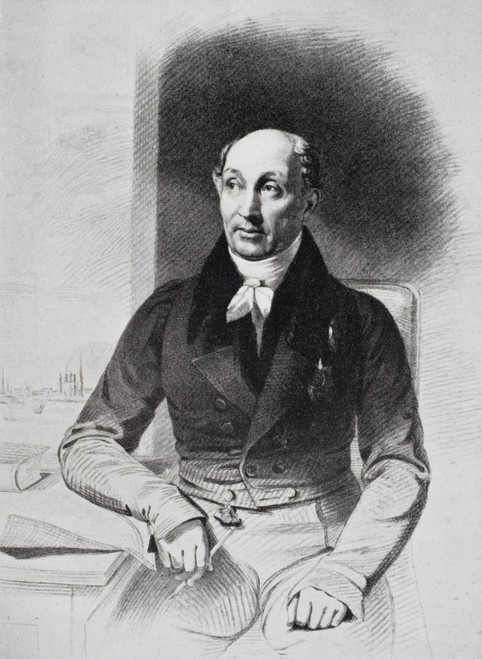 George Dawe Aged 50, 1781-1829. English Portraitist. From The Book The Life Of Charles Lamb Volume I By E V Lucas Published 1905. PosterPrint - Item # VARDPI1859140