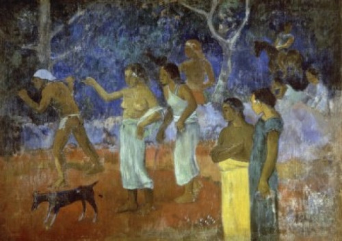 Scene From a Tahitian's Life  A  1896  Gauguin  Paul  1848-1903 French  Hermitage Museum  St Petersburg Poster Print - Item # VARSAL261754