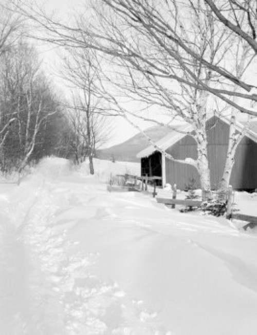 USA  New Hampshire  winter landscape Poster Print - Item # VARSAL255420625