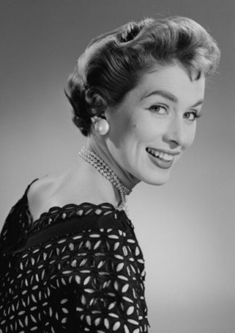 Portrait of mid adult woman smiling Poster Print - Item # VARSAL255419047