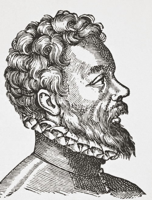 ?tienne Jodelle, Seigneur De Limodin, 1532-1573. French Dramatist And Poet. From Science And Literature In The Middle Ages By Paul Lacroix Published London 1878 PosterPrint - Item # VARDPI1862900