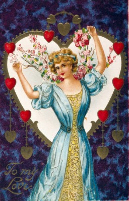 To My Love  Nostalgia Cards  1900 Poster Print - Item # VARSAL9801145
